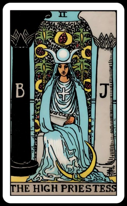 Azize tarot kartı