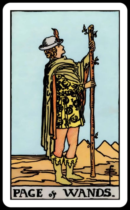 Değnek Prensi tarot kartı