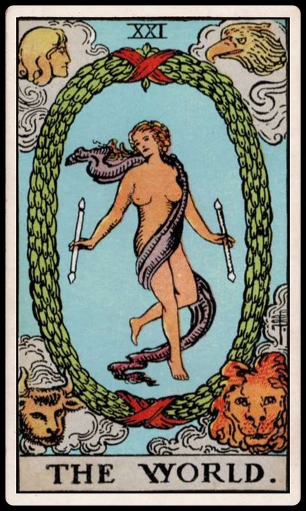 Dünya tarot kartı