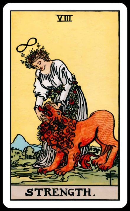 Güç tarot kartı
