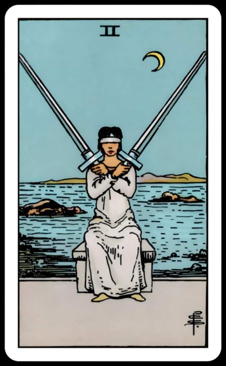 Kılıç İkilisi tarot kartı