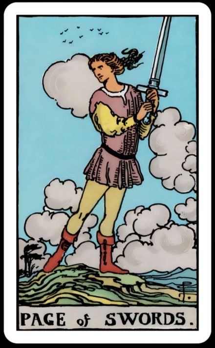 Kılıç Prensi tarot kartı