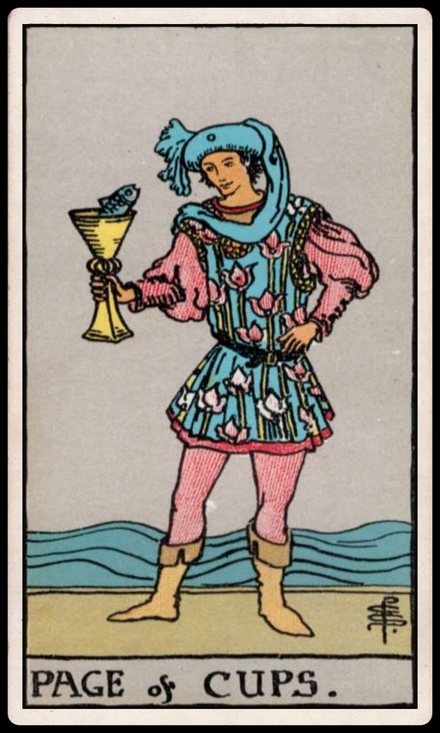 Kupa Prensi tarot kartı