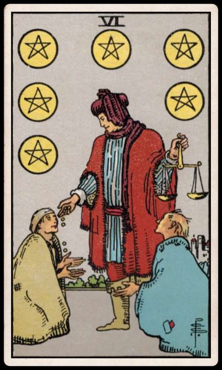 Tılsım Altılısı tarot kartı