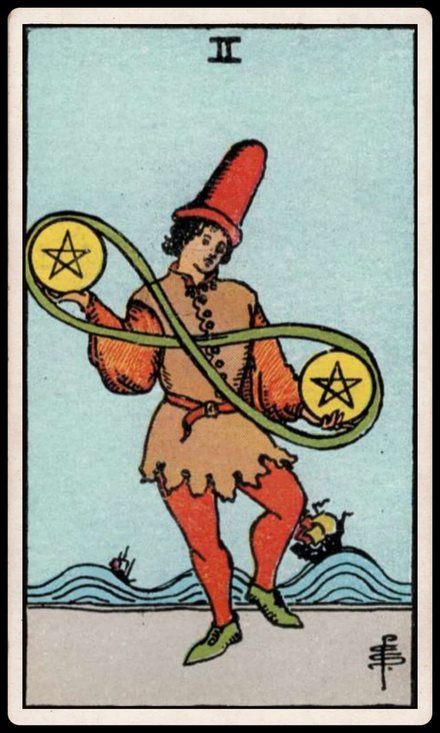 Tılsım İkilisi tarot kartı