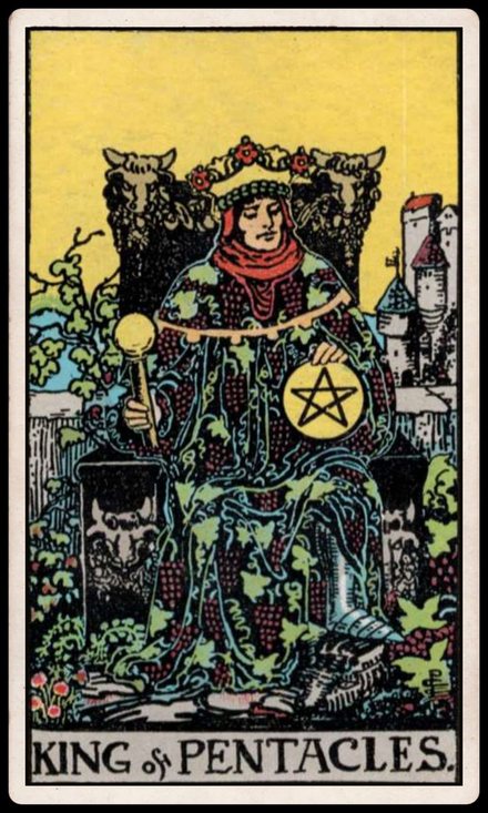 Tılsım Kralı tarot kartı